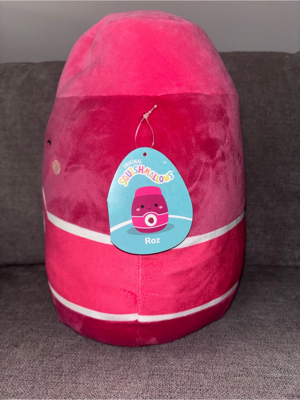 🌸13” Pink Raspberry Squishmallow Plush - Roz - Picture 2 of 7